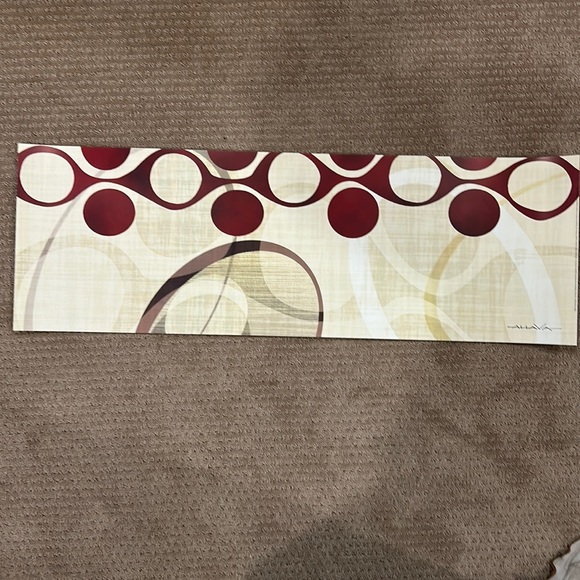 Mid mod Avant- garde ll poster#2 - by AHAVA. Unframed poster 12 x 36 printed - Picture 2 of 7